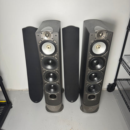 Paradigm Studio 100 v4 Surround Right and Left Speakers Black